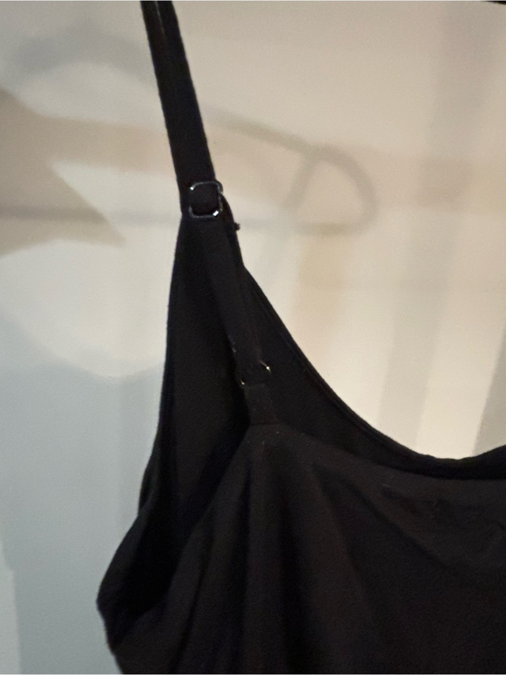 Gap classic Black Sleeveless Maxi Dress with Elastic Waist size medium - Picture 3 of 6